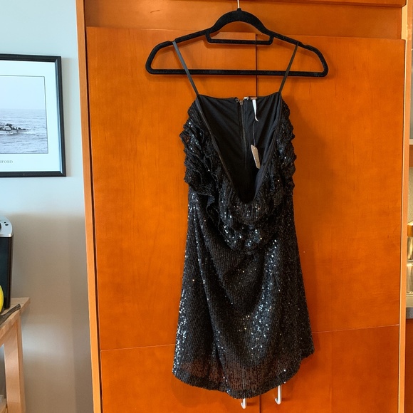 Free People Frida Ruffle Mini Dress - Picture 1 of 3